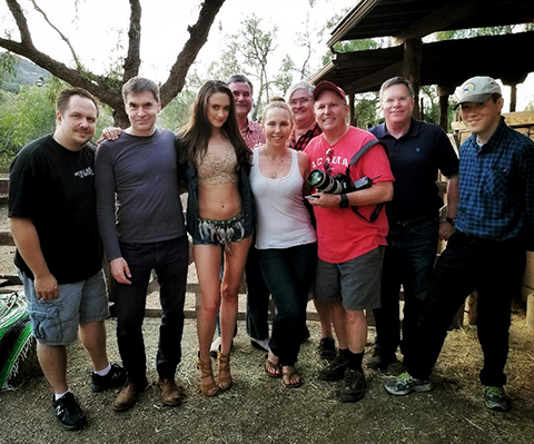 Holly Randall Workshop group
