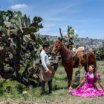 Natalie Carvayo, Charro, Hildago, Mexico