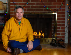holiday seson, fireplace, me